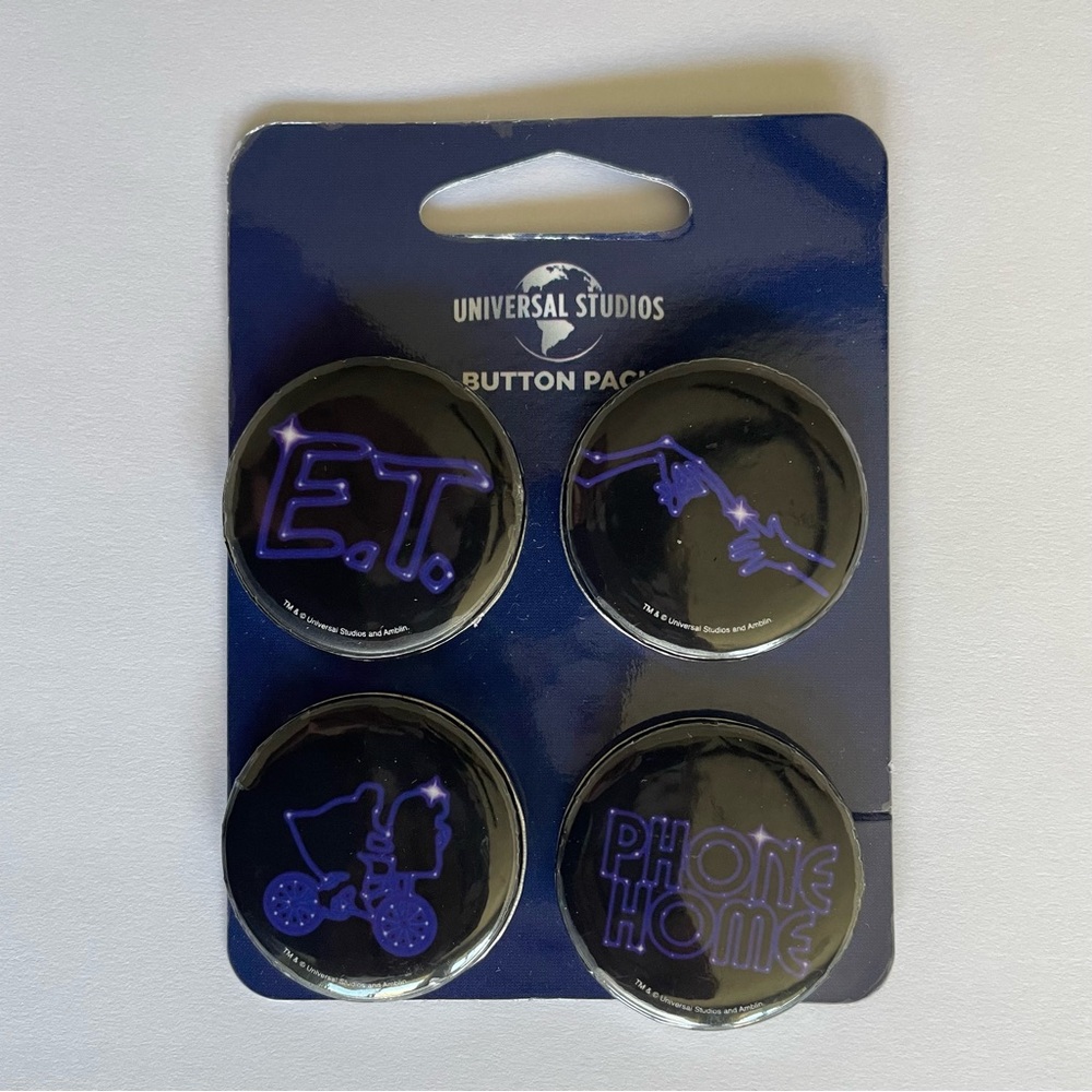 NEW E.T. Pins Universal Studios 40 years